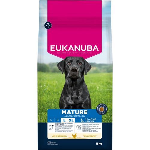Eukanuba Premium Nutrition Mature Large & Giant Breed Chicken - 15 kg