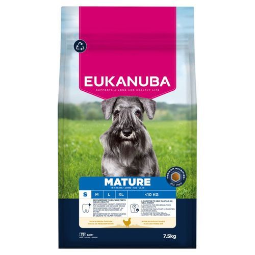 Eukanuba Premium Nutrition Mature Small Breed Chicken - 7,5 kg