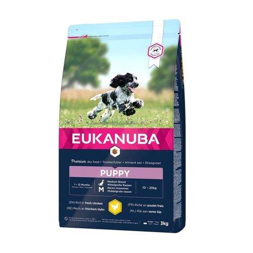Eukanuba Puppy Medium Breed (3 kg)