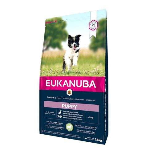 Eukanuba Puppy Small & Medium Breed Lamb & Rice (2,5 kg)