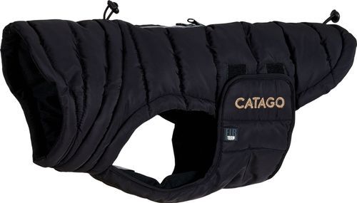 Catago FIR-Tech Puffer Hundtäcke Svart (60 cm)