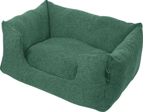 Fantail Basket Snooze Hundsäng - Botanical Green (110 x 80)