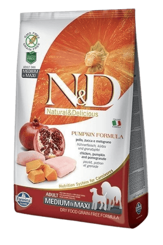 Dog N&D Pumpkin Chicken & Pomegranate Adult Medium/Maxi 12 kg