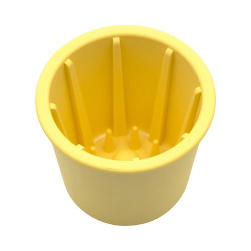 Fibeek Slowfeeder-kopp - Gul