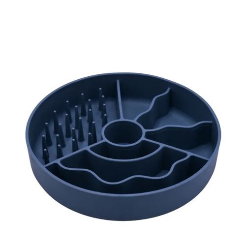 Fiboowl Slowfeeder-skål Mörkblå