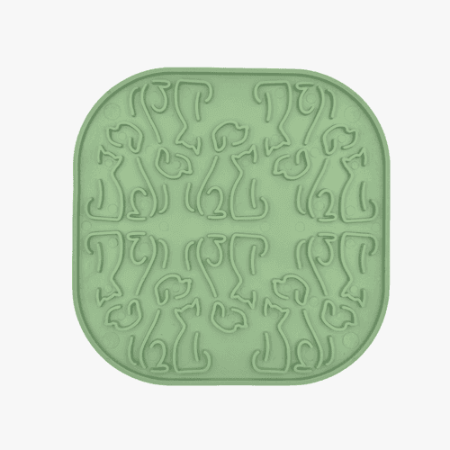 Lollypop Sticky Slickmatta till Hundar - Grön