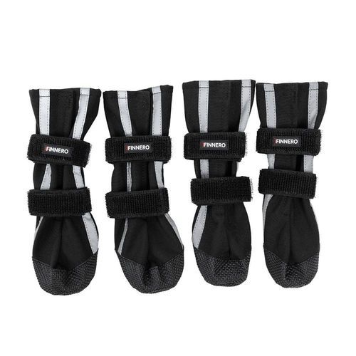 FinNero Halla Softshellboots med Reflex Svart 4-pack (L)