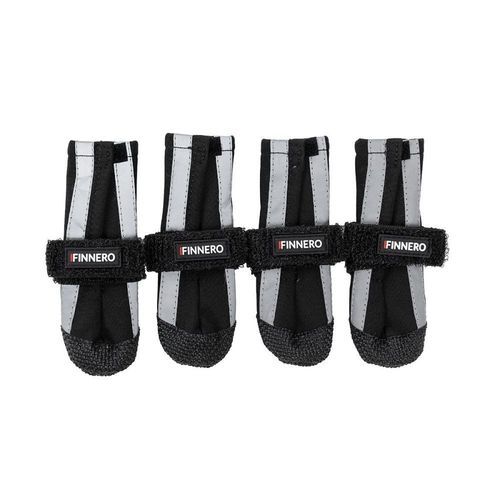 FinNero Halla Softshellboots med Reflex Svart 4-pack (XS)