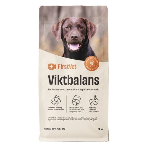 FirstVet Viktbalans - för hundar med behov av ett lägre kaloriinnehåll - 3 kg