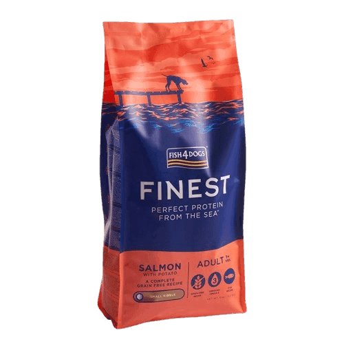 Adult Finest med lax små bitar 6 kg - Hund - Hundmat & hundfoder - Torrfoder för hund - Fish4Dogs - ZOO.se