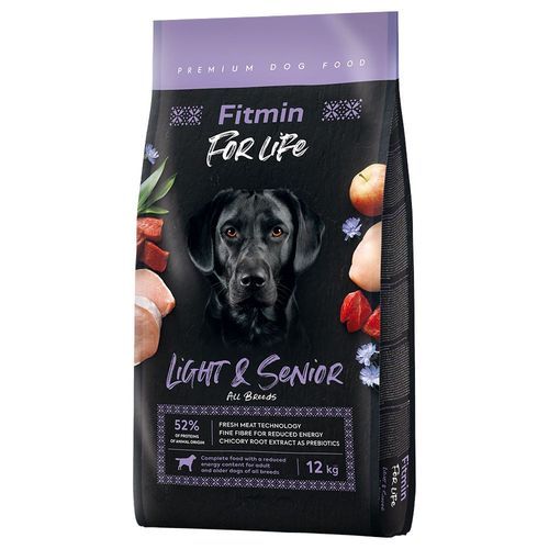 Fitmin Dog for Life Light & Senior - Ekonomipack: 2 x 12 kg