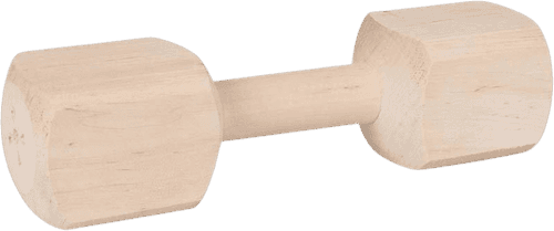 Apportbock Trä, 400-570g, 24cm - Hund - Hundträning & Bruksspår - Bruks & Lydnad - Flamingo - ZOO.se