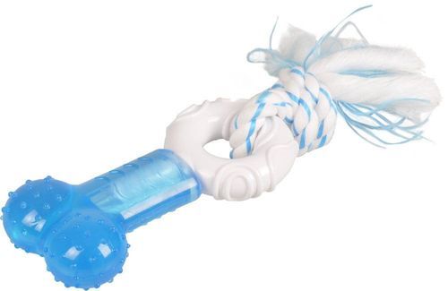 Dentatoy tuggleksak med rep