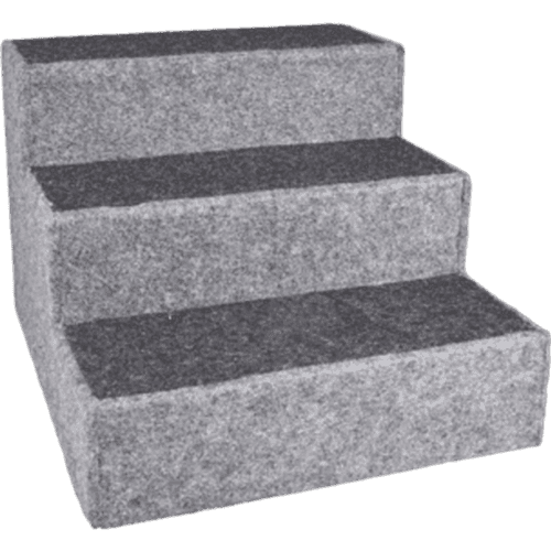 Dog Step Velta Gray 45 x 40 x 30 cm - Hund - Hundbäddar & Dynor - Hundtrappor & Bilramper - Flamingo - ZOO.se