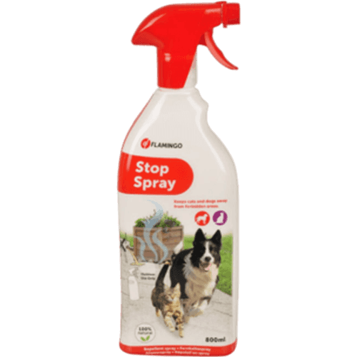 Stop Spray Cat & Dogs Red 800 ml - Hund - Hundvård & Tillskott - Rengöring & Desinficering för hund - Flamingo - ZOO.se