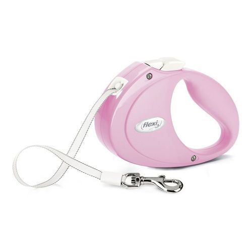 Hund bly flexi valp 2 m rosa