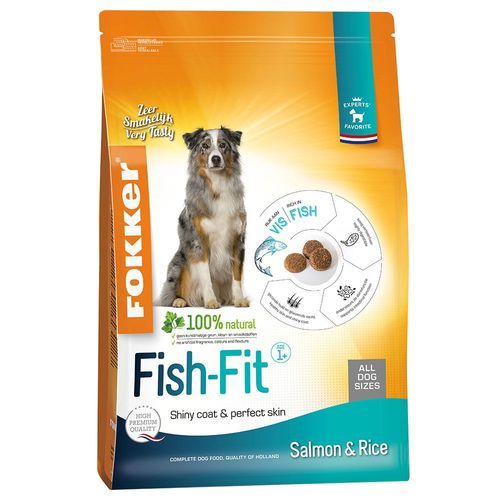 Fokker Dog Fish Fit Hundmat - 13 kg