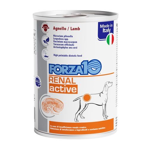 Forza10 Active Line Renal med lamm för hundar - 6 x 390 g