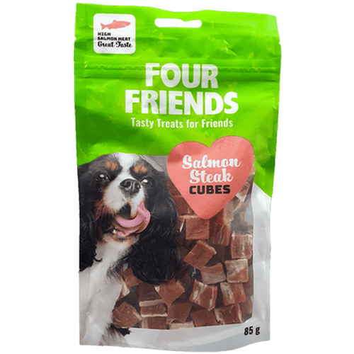 Salmon Steak Cubes 85 g