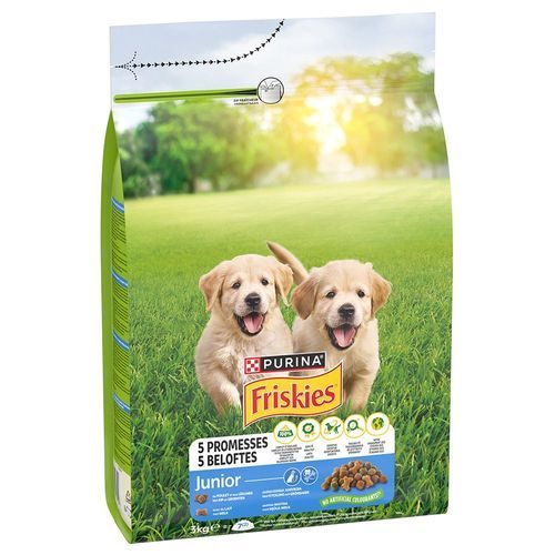 Purina Friskies Junior med kyckling & grönsaker - 3 kg