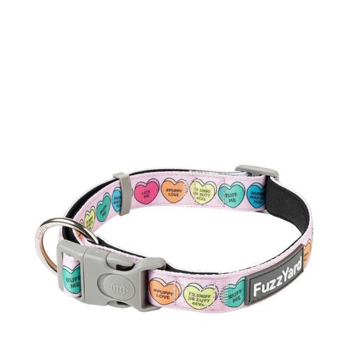 FuzzYard Halsband Candy Hearts - M