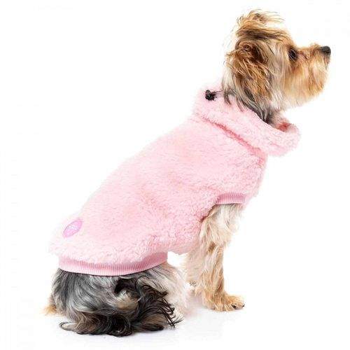 FuzzYard Turtle Teddy Hundtröja Rosa (6)