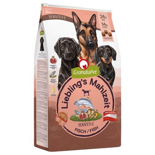 Ekonomipack: GranataPet hundfoder till lågpris! - Adult Sensitive Fisk (2 x 10 kg)
