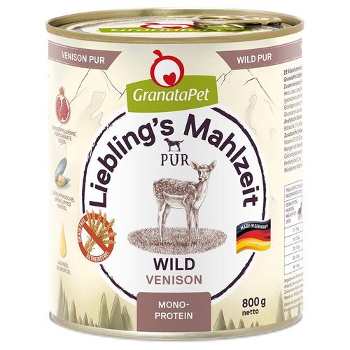 GranataPet Liebling's Mahlzeit 6 x 800 g - Vilt