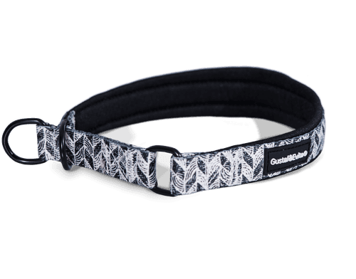 Hundhalsband Trendish halvstryp XXS, 15mm x 25-35cm Mönstrad