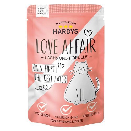 Hardys LOVE AFFAIR 12 x 100 g - Lax med Öring