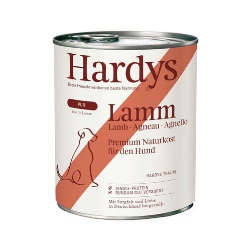 Hardys Pur 6 x 800 g - Lamm