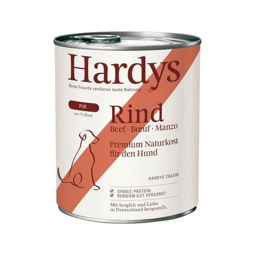 Hardys Pur 6 x 800 g - Nötkött