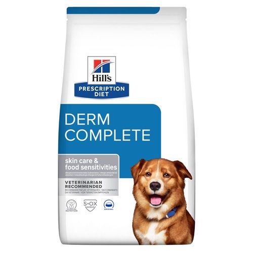 Hill’s Prescription Diet Derm Complete med ris & ägg - 1,5 kg