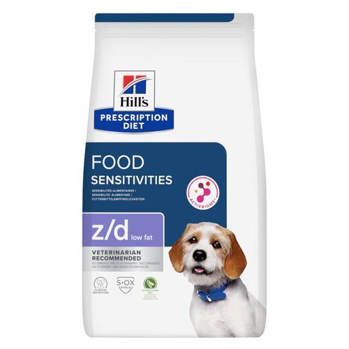 Hill's Prescription Diet z/d Food Sensitivities Low Fat Hydrolysed Soy - 3 kg