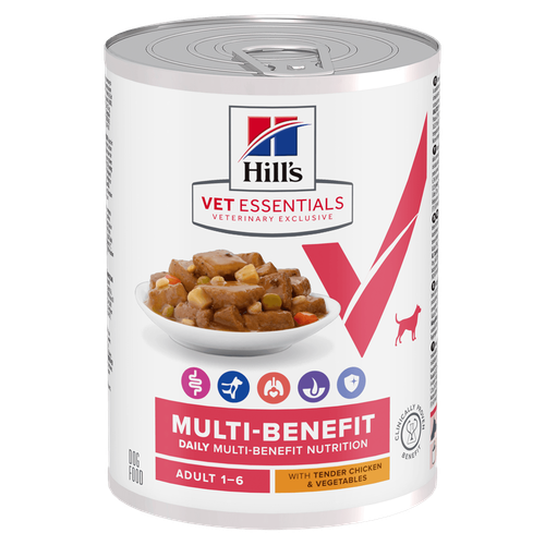 Hill's Vet Essentials Canine Adult Multicare Chicken & Veg. 12x363 g