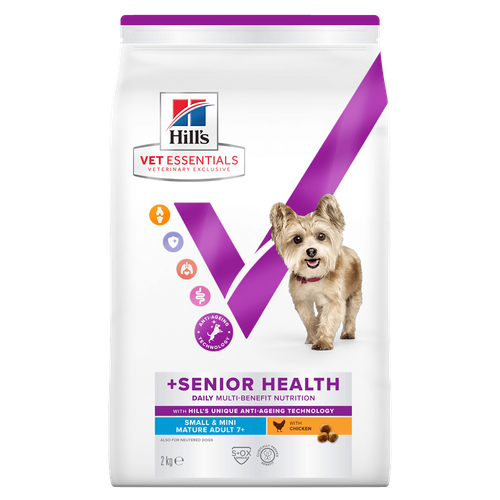 Hill's Vet Essentials Canine +Senior Health Small & Mini Mature Adult 7+ 2 kg