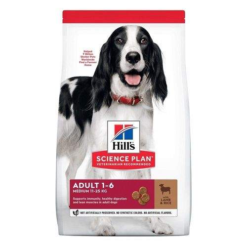 Hill's Science Plan Dog Adult Medium Lamb & Rice (2,5 kg)
