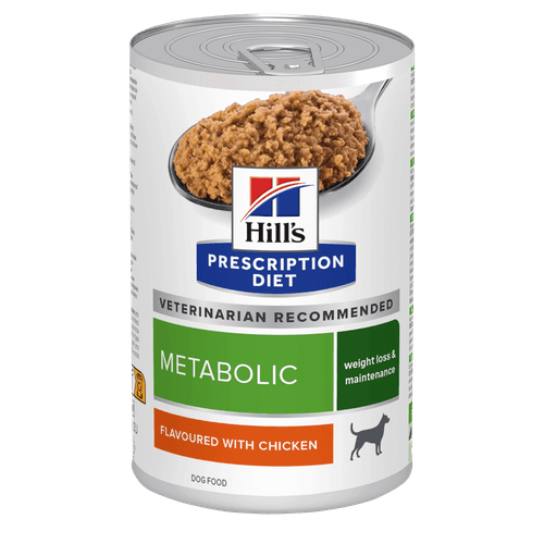 Prescription Diet Metabolic Weight Management Våtfoder till Hund med Kyckling - 12 st x 370 g