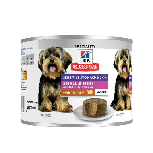 Sensitive Stomach & Skin Adult Small & Mini Våtfoder till Hund med Kalkon - 12 x 200 g