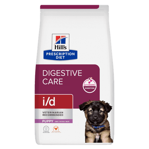 Prescription Diet i/d Digestive Care Puppy torrfoder med kyckling för valpar - 8 kg