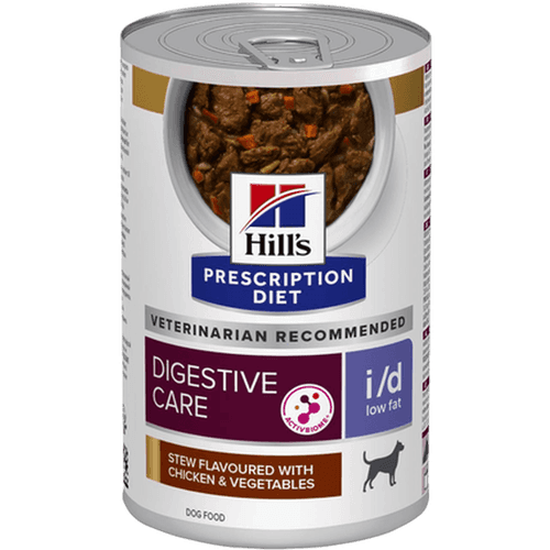 i/d Digestive Care Low Fat Chicken & Veg Stew Canned - Wet Dog Food 354 g x 12 - Hund - Hundmat & hundfoder - Veterinärfoder för hund - Hill's Prescription Diet Dog - ZOO.se