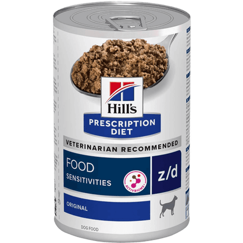 z/d Food Sensitivities Skin Care Original Canned - Wet Dog Food 370 g x 12 - Hund - Hundmat & hundfoder - Veterinärfoder för hund - Hill's Prescription Diet Dog - ZOO.se