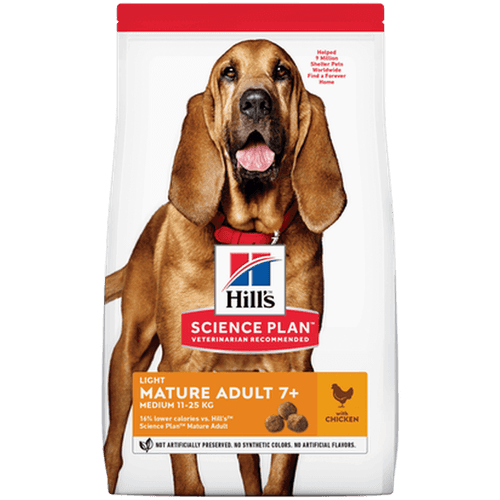 Mature Adult Light 7+ Medium Chicken - Dry Dog Food 14 kg