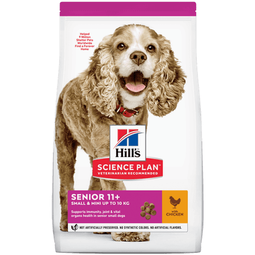 Senior Adult 11+ Small & Miniature Chicken - Dry Dog Food 1,5 kg