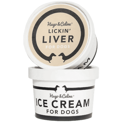 Ice Cream Lickin' Liver 120 g - Hund - Hundgodis - Hundglass & Yoghurt - Hugo and Celine - ZOO.se
