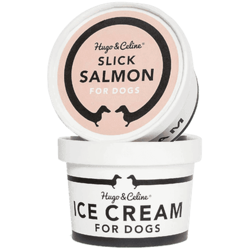 Ice Cream Slick Salmon 120 g - Hund - Hundgodis - Hundglass & Yoghurt - Hugo and Celine - ZOO.se