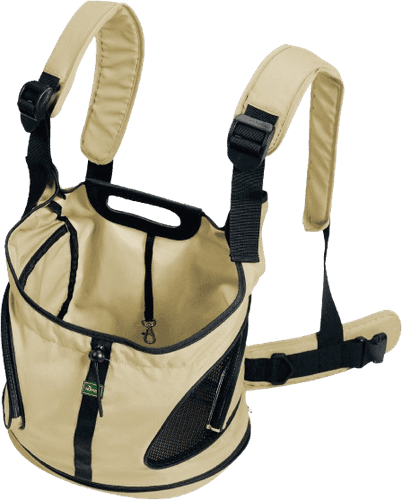 Backpack/Carrier Kangaroo Polyester Tan 30x20x30 cm - Hund - Halsband - Hunter - ZOO.se