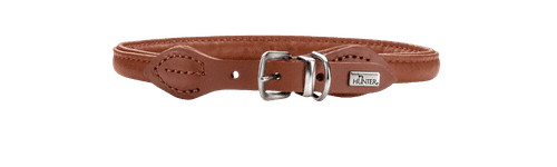 Collar R&S Canadian UP Cowleather Cognac 32/XS - Hund - Hundbäddar & Dynor - Hundbäddar & hundsängar - Hunter - ZOO.se