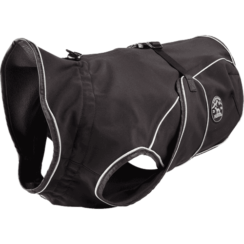 Dog Coat Uppsala Softshell Black 40 cm