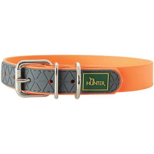 Dog Collar Convenience Neon Orange S-M 45 - Neck 33-41cm - Hund - Halsband - Hunter - ZOO.se